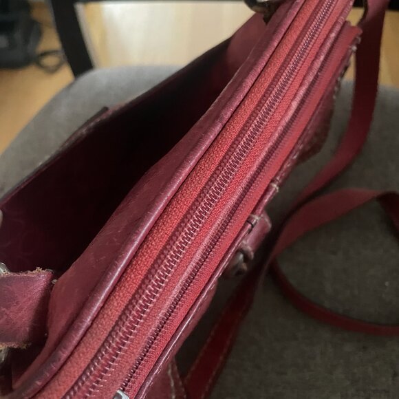 FOSSIL Vintage Red Crossbody bag - Picture 11 of 12